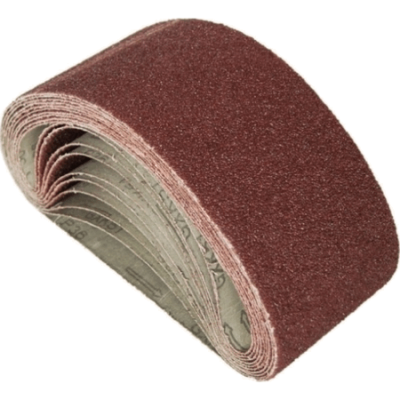 Шлифлента 75x457 P80 10шт. для ленточных шлифмашин